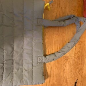 Women lightly used nylon tote-bag medium size